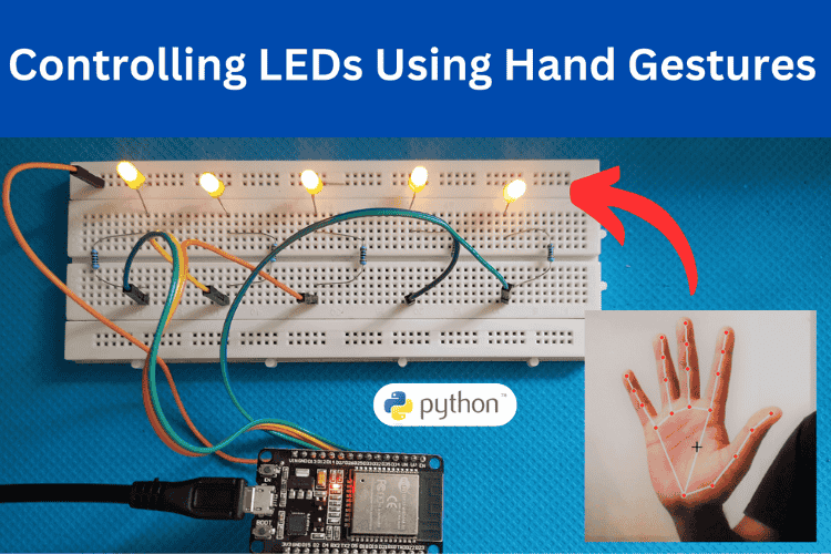 Controlling LEDs Using Hand Gestures