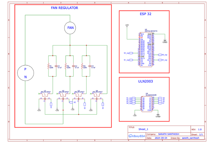 Smart Home Automation Ecosystem Circuit Diagram