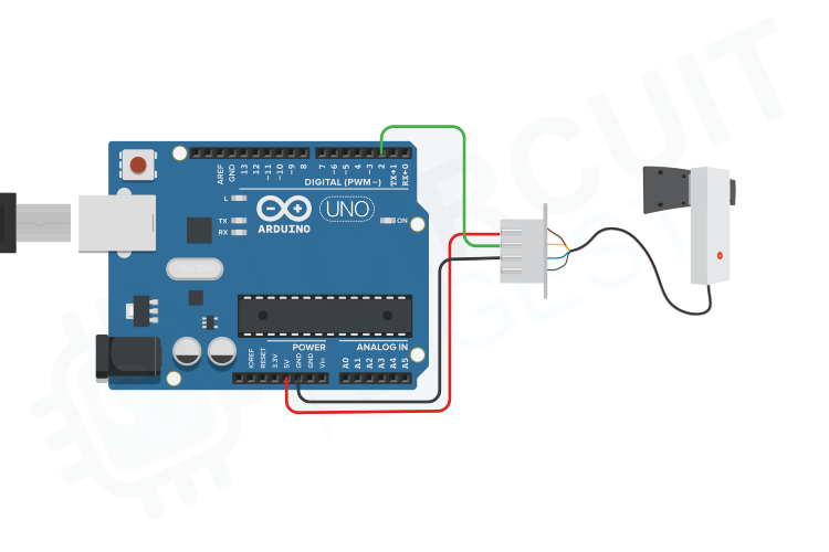 Contactless Liquid Level Sensor Connection Diagram