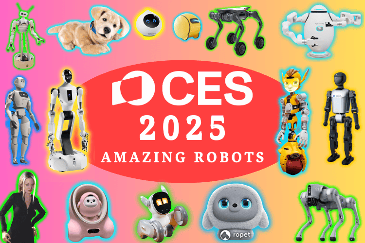 Amazing Robots from Consumer Electronics Show (CES) 2025