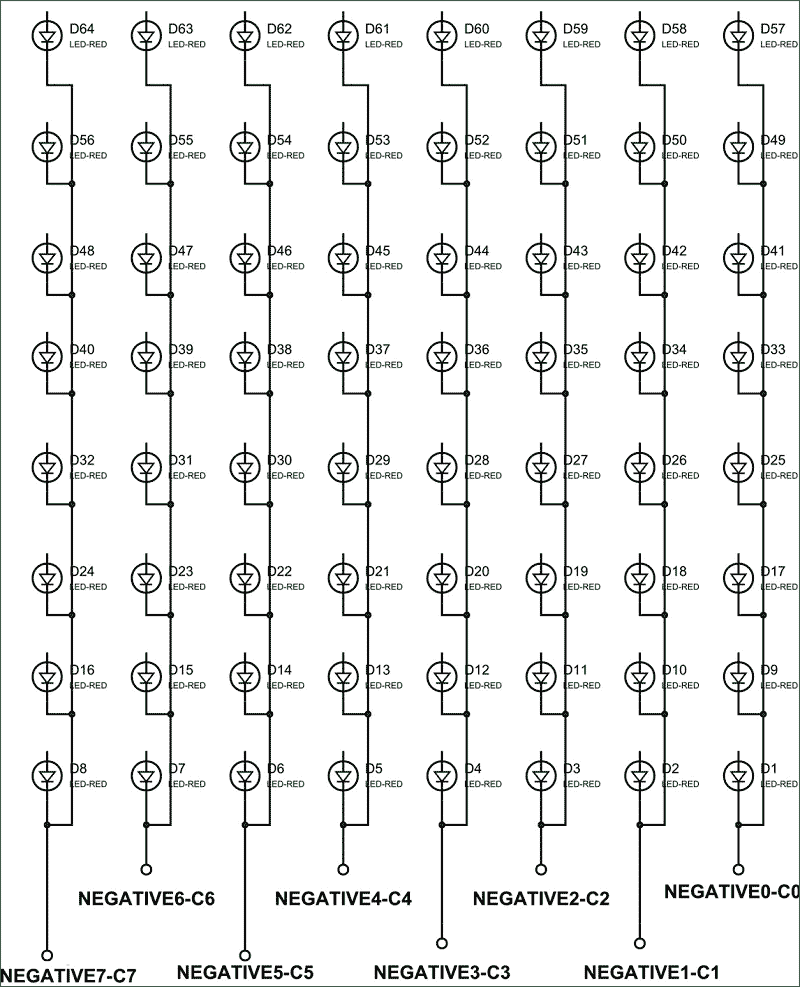 8x8-LED-Matrix-common-negative-terminals