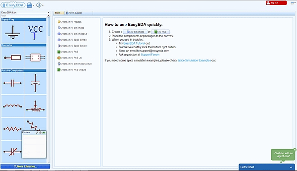 EasyEDA Website