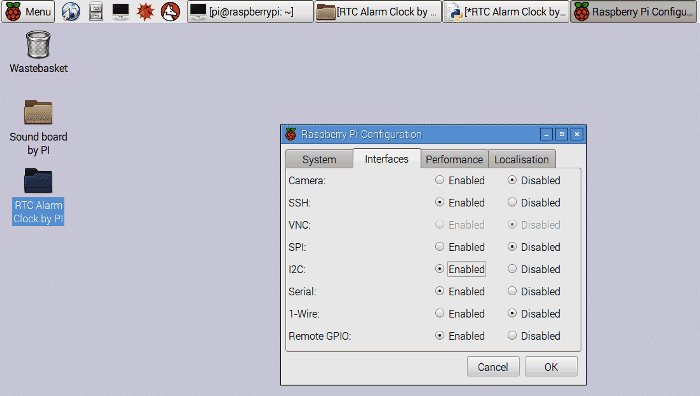 Enabling-I2C-for-Raspberry-pi-RTC-alarm-clock