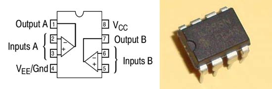 Dual Op-amp IC LM358