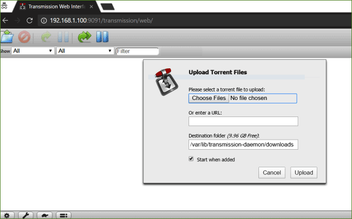 Raspberry-pi-torrent-box-transmission-web-interface-magnet-link