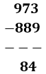 Decimal Number Substraction