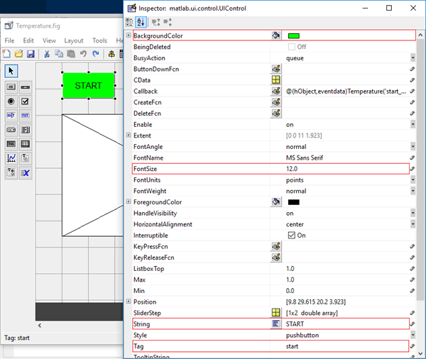 Editing GUI for Plot Graph using MATLAB