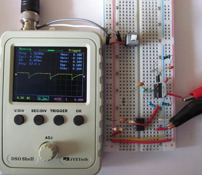 Thyristor Switching with Snubber Circuit