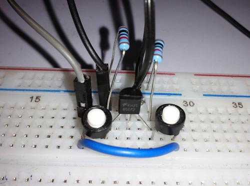 Circuit Diagram for Bi-Directional Logic Level Converter using MOSFET