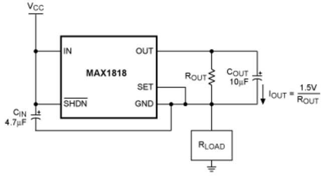 Designing Current Regulators using Voltage Regulators