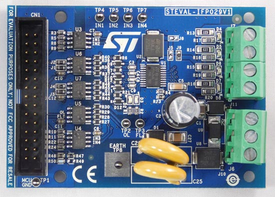 Fig.8: IPS4260L Reference Board  (STEVAL-IFP029V1)