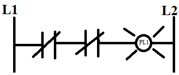 NOR Gate Using Relay Logic