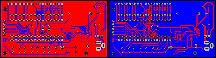 PCB Design of Control Unit for Digital Clock