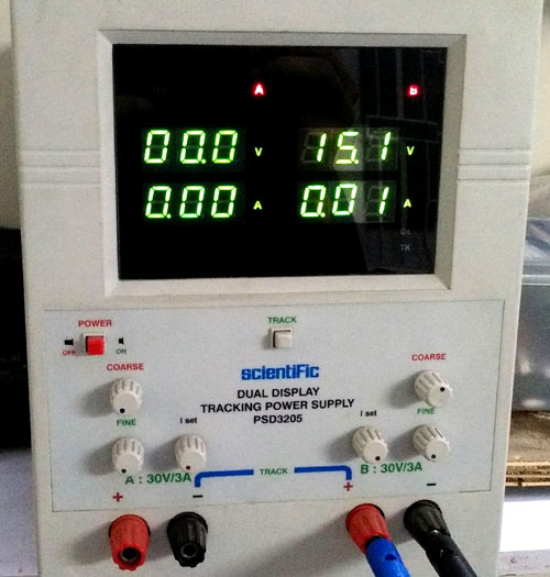 Power Supply of Frequency to Voltage Converter Circuit