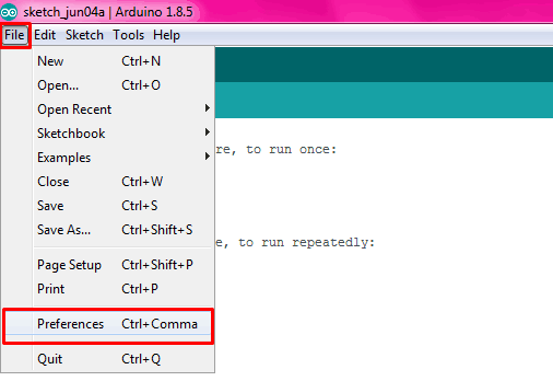 Set Program Preference in ATtiny13 using Arduino