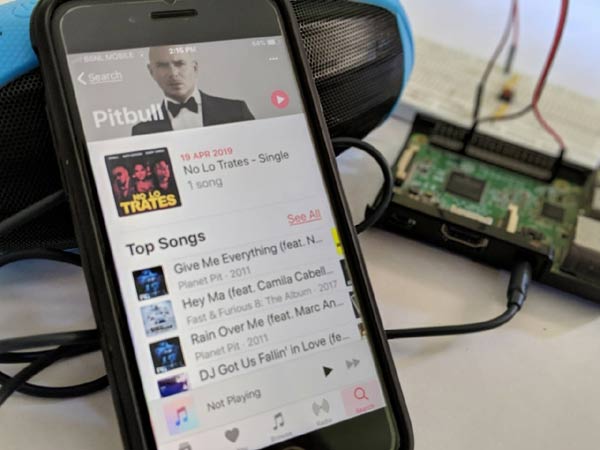 Testing Raspberry Pi Bluetooth Speaker