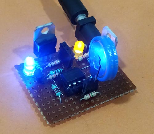 Testing Supercapacitor Charger Circuit