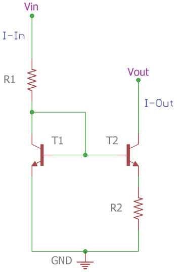 Widlar Current Mirror Technique