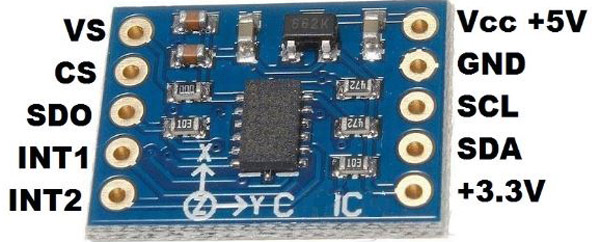 ADXL345 Accelerometer