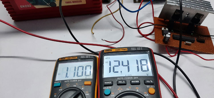 SPWM Inverter Circuit in Ideal State