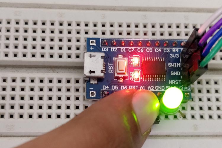 GPIO Functions on STM8s