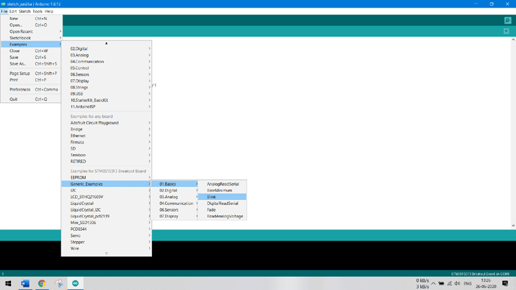 Setting up STM8S103F3 for Blinking