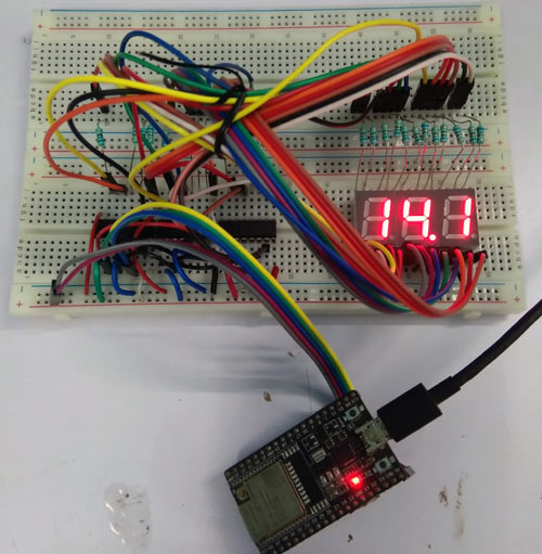 Seven Segment Display with ESP32