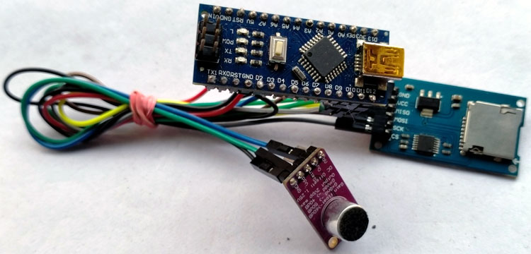 Arduino Based Spy Bug