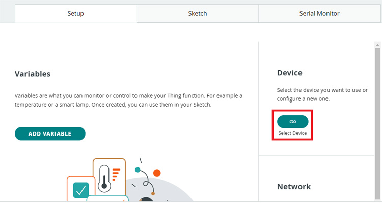 Arduino Cloud IoT Configuration