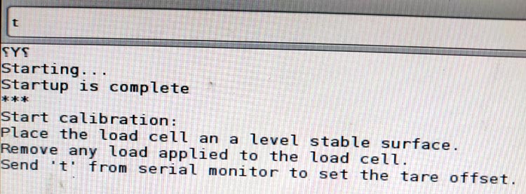 Arduino Weighing Machine Calibration Code