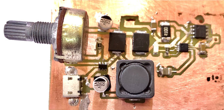 Battery Charge System using MCP73844 