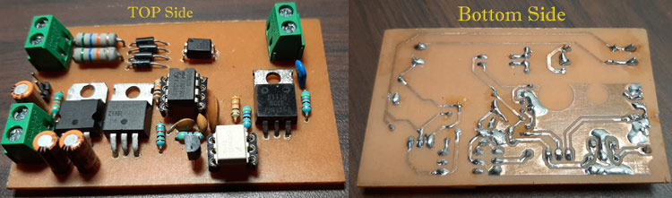 AC Phase Angle Control Circuit Board