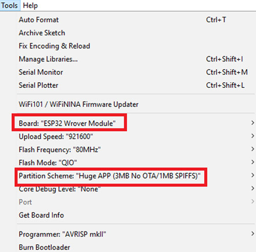 ESP32 Wrover Module