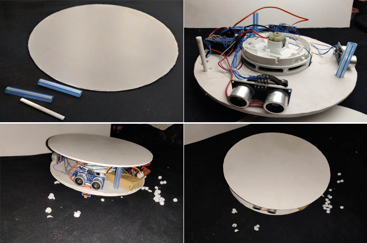 Assembling Floor Cleaning Robot