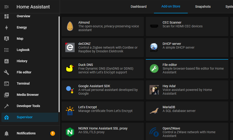 Home Assistant Add On