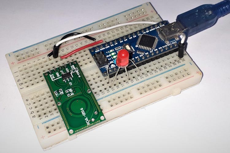 Microwave Radar Sensor with Arduino 