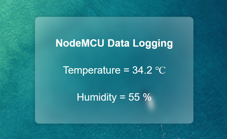 NodeMCU Data Logging