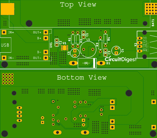 PCB for Raspberry Pi UPS