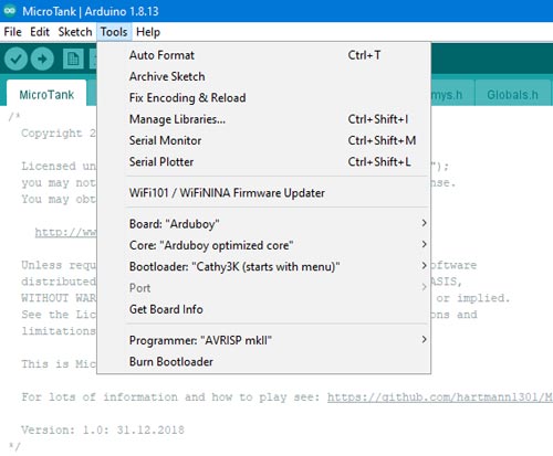 Arduino IDE Programming