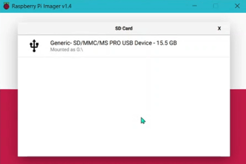 Raspberry Pi SD Card