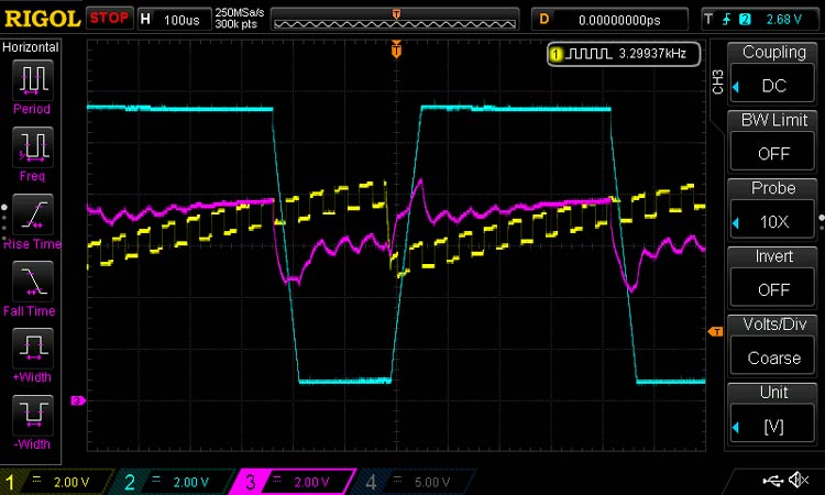 Schmitt Trigger Output with Hysteresis