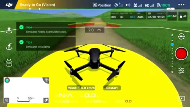 DJI Flight Simulator