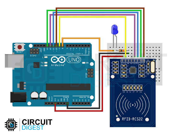 Arduino RC522 RFID Reader Working 