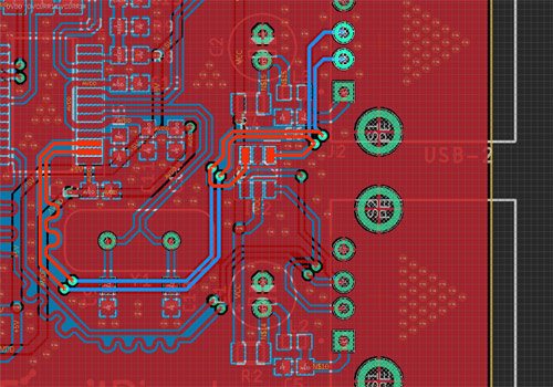 USB Hub PCB Fabrication