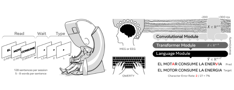 Meta AI Brain2Qwerty Study