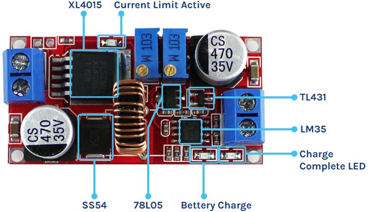 DC DC Buck Converter Components