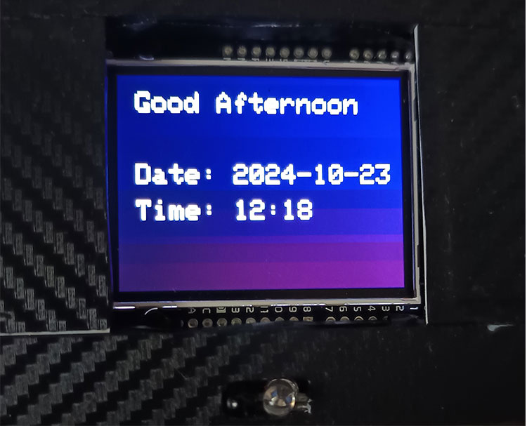 Greeting Screen