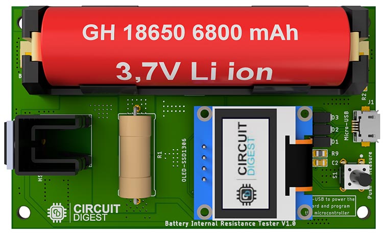 ISR Meter PCB 3D Model