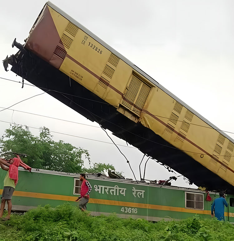 Locomotive Train Accident 