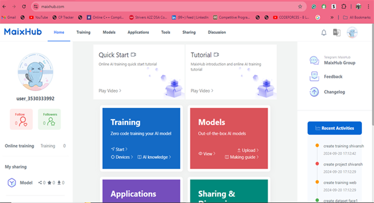 Model Training Process on MaixHub